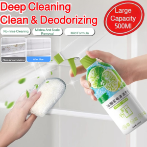 Multifunction Refrigerator Cleaner Waterless Household Refrigerator Protector Mildew Remover Heavy Oil Stains Remover