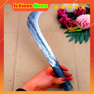 Đồ dùng chống bão lũ dao quắm phát cỏ phát cây loại tốt dao rèn từ nhíp xe loại tốt