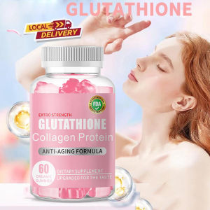 Glutathione collagen gummies whiten skin remove wrinkles anti-aging freckles age reducing spots freckles acne