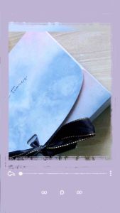 Hijab with box set Chiffon hijab long (high quality )