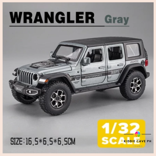 Jeep Wrangler Rubicon Die-Cast Toy Scale 1:32 1/32 Die-cast Model