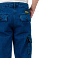 Gizmo Celana Cargo Jeans Pria Loose fit reguler gombrong / Long cargo pants Biowash. 