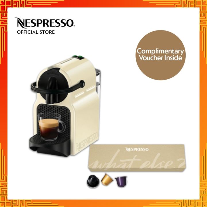 Cream discount nespresso machine