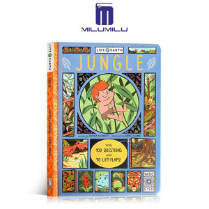 Life on Earth: Jungle: With 100 Questions and 70 Lift-flaps! Board book by Heather Alexander Original English books