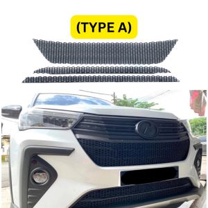 Perodua Ativa Ready Cut Honeycomb Grill Full Set Top Bottom