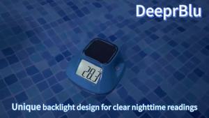 DeeprBlu Floating Solar Pool with Extra Large Backlit Display