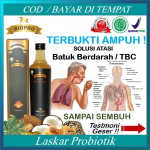 MBiopro Original Atasi TBC Paru Paling Ampuh - Herbal Batuk Berdarah Anak dan Dewasa