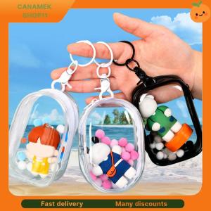 ❣️❣️❣️ Jewelry Organizer Transparent Storage Box Pouch Mystery Box Keychain Bag Storage Case Thicken Wallet Cute Doll Bag Organization