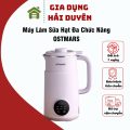 Máy làm sữa hạt mini OSTMARS hàng nội địa trung (Có in tem hướng dẫn sang tiếng việt kèm theo ) thiết kế đẹp mắt dung tích 800ml 6 chế độ say nấu tự động nấu sữa hạt ngon nhanh chín. 