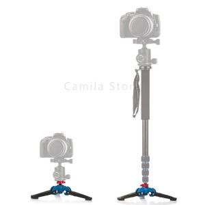 Manbily M-1 Hydraulic Universal  Three Feet Support Tripod Stand Base Monopod Stand for Monopod Ballhead with 3/8" screw