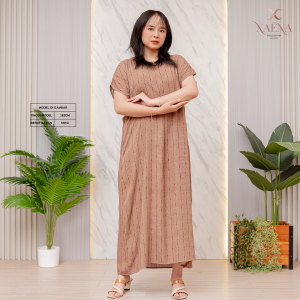 Daster LONG Basic Busui RAYON PREMIUM Panjang Semata Kaki / Long Dress By XAENA