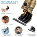 Ready Stock Electric Hair Trimmer Clipper Cordless USB Rechargeable Mustache Shaver Machine Mesin Rambut Original 剪頭發工具. 