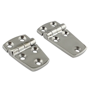 Heavy Duty Hinge Strap Mirror Polished Marine Hinges Mount Hardware Hatch Stainless Hinge Door Corrosion Resistance