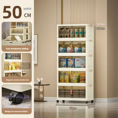 tủ nhựa đựng quần áo cửa tủ có nam châm 40-70cm tủ lắp sẵn 3-5tầng tủ đựng quần áo/tủ nhựa gấp gọn/tủ nhựa lắp ráp/tủ nhựa có bánh xe
