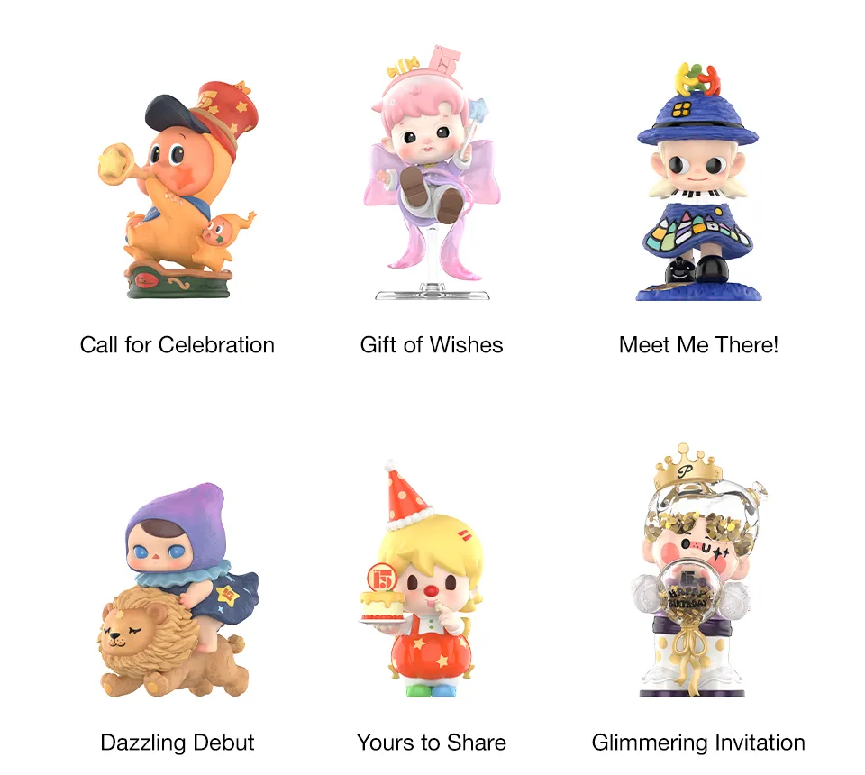 POP MART 15th Anniversary Gift Box POP MART Celebrating the Moment