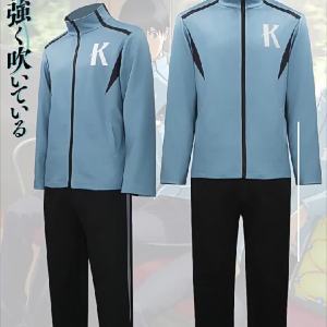 The Influencer: The Wind Blows Strongly cos Fukubayazaki Akane cosplay Same style as Sei-sei Gray 2   Anime clothing   Suit
