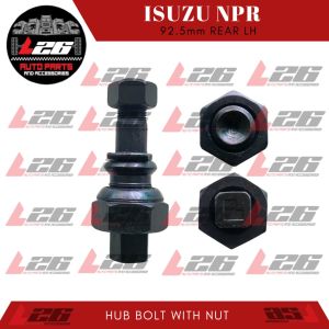 92.5mm Isuzu NPR FRONT/REAR HUB BOLT WITH NUT STUD WHEEL HUB DRUM RH/LH