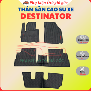LÓT SÀN Cao su xe MITSUBISHI - DESTINATOR - Mẫu chữ đỏ cao cấp không mùi không thấm nước