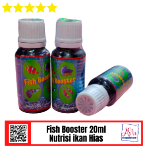 Paket usaha Fish Booster 15 botol (menambah kekebalan tubuh)