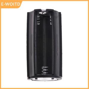 【E-WOITD】 1/3Pcs 3x AA to D Size Battery Adapter Converter Holder Case Box Series circuit