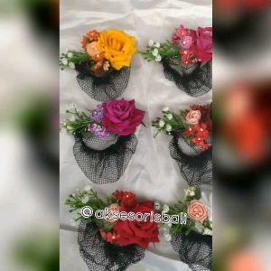 Jepit Harnet Mawar Putik Sari: Aksesoris Rambut Elegan