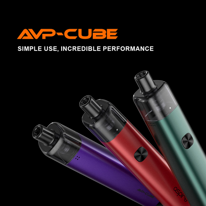 Aspire Avp Cube Pod Kit 1300mAh 2ml Ready Stock | Lazada