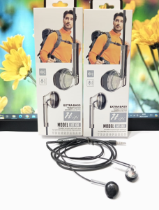 Handsfree Transparan HT-08 + MIC Headset Extra Bass Stereo Earphone Hifi Sound Music