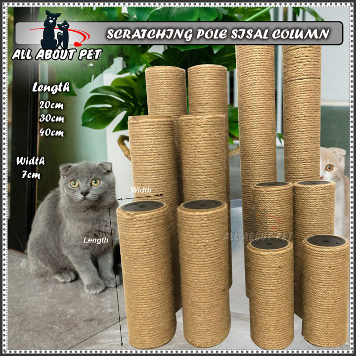 🔥Ready Stock🔥Scratching Pole Sisal Column Cat Climbing
