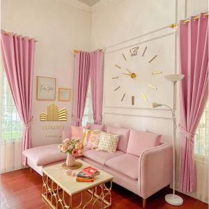 Gorden paling populer hordeng 2 kaca panjang 2 meter gordyn kamar aesthetic hordeng jendela pendek