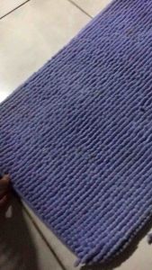 Chenille Bathroom Carpet Bath Mat Rug 40x60 Latex Anti-Slip Floor Mat Assorted Color Plush Toilet Mat Doormat Door Mat