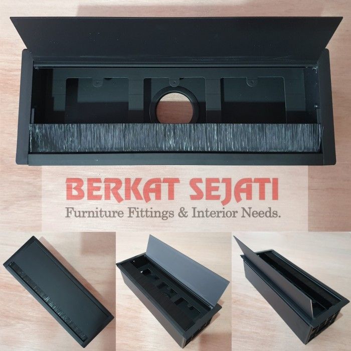 Terlaris BOX STEKER STOP KONTAK COLOKAN LISTRIK POWER OUTLET MEJA DINDING TANAM