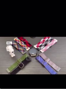 สำหรับนาฬิกา Xiaomi Watch S3 สายไนลอนทอ S2/S1 สายรัดข้อมือ