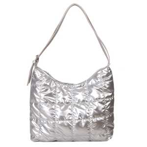 Tote Bag ATHENA Puffy Bag Parasut Glossy Shoulder Bag Laptop Up To 14 inc Tas Bahu Bubble Resleting
