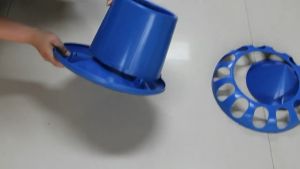 Automatic Chicken Feeder Pigeon Food Leakage Trough Splash Proof Spill Proof Thicken Food Dispenser