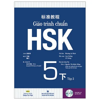 Sách Fahasa - Giáo Trình Chuẩn HSK 5 - Tập 2
