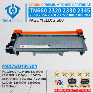 TN660 660 2320 2330 2345 2350 2356 2370 2375 2380 2385 28J Compatible Toner Cartridge (Brand New)