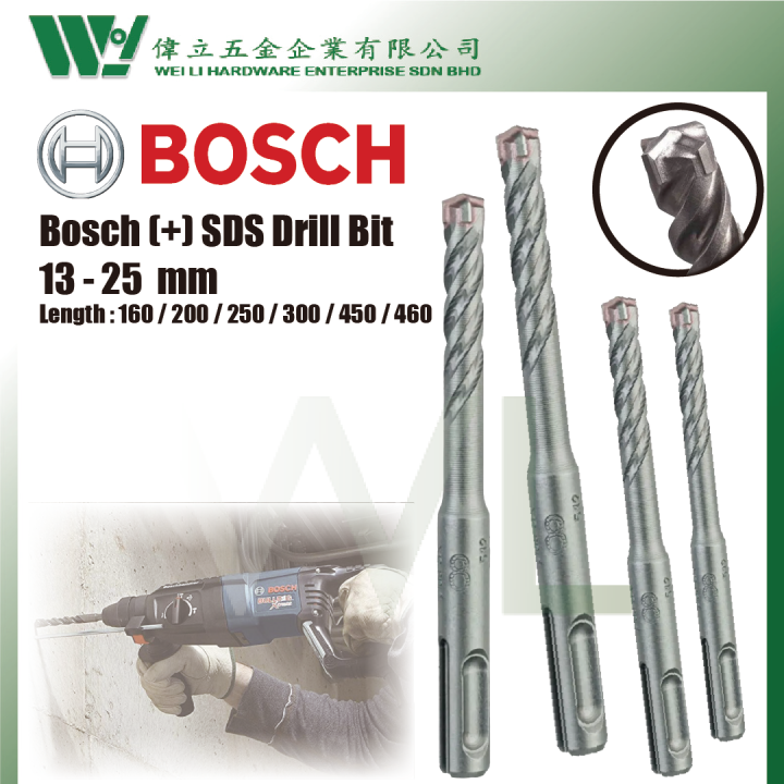 Bosch 13 25mm Sds Plus 5x Drill Bits Sds Plus Drill Bit Masonry