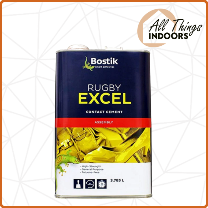 Bostik Rugby Excel Contact Cement 1 Gallon Lazada Ph