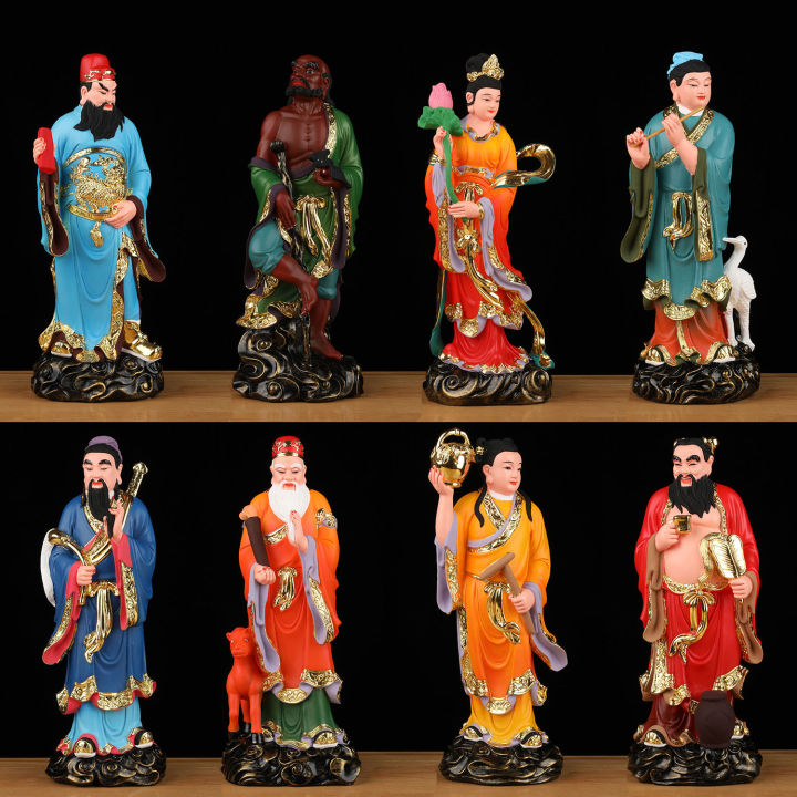 [Hoàn hảo] Tượng Phật Bát Tiên Lữ Động Tân Thiết Quẹo Lý Hà Tiên Cô ...