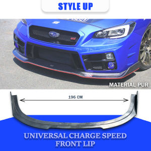 UNIVERSAL FRONT LIP V LIP CHARGE SPEED V-LIP MATERIAL PUR WITHOUT PAINT