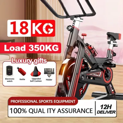 【COD】SIEMEN Exercise bikes home spinning bikes indoor exercise equipment LED exercise bikes Weight loss gym exercise equipmentLED stationary bike 11KG flywheel
