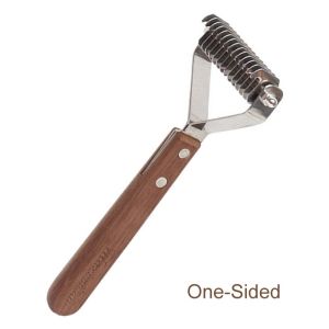 HamshMoc Pet Dog Brush Undercoat Rake Deshedding Tool for Long Haired Dogs & Cats Detangler for Grooming Fur Dog Comb