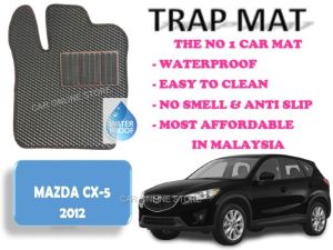 Mazda CX-5 TrapMat Customize Car Floor Mat 100% Waterproof Anti Slip Easy to Clean(Front & Rear) - Mazda Accessories