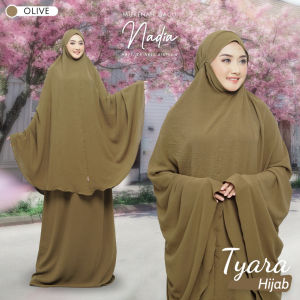 Mukena Mukenah Dagu Nadia Crinkle By Tyara Hijab