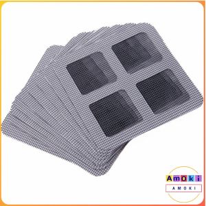 AmoKi Window Screen Repair Self-adhesive Tapes Anti-insect Door Window Mosquito Screen Net Repair 10*10cm
