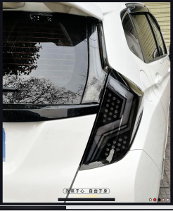 Stop Lamp Lampu Belakang Mobil Honda Jazz Gk5 Refitting Honeycomb Full Flow