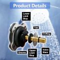 GP77886 Mixer Cap and GP 500520   Pressure Balancing Unit Assembly Compatible with Kohler K-15701-K and K-15700-K mixing valve. 