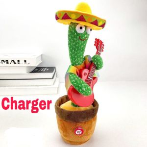 Mainan Kaktus Bergoyang Dancing Cactus Boneka Kaktus Goyang Dan Bicara Kaktus Joget Ngomong Mainan Kado Kaktus Pintar Untuk Anak