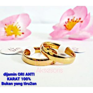 Cincin Couple Titanium DA CT36 (SATUAN)