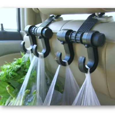 [Bundle of 2] Car Seat Hook / Car Seat Hanger / Car Backseat Hook / Universal Hook / Double Hook / Universal Holder